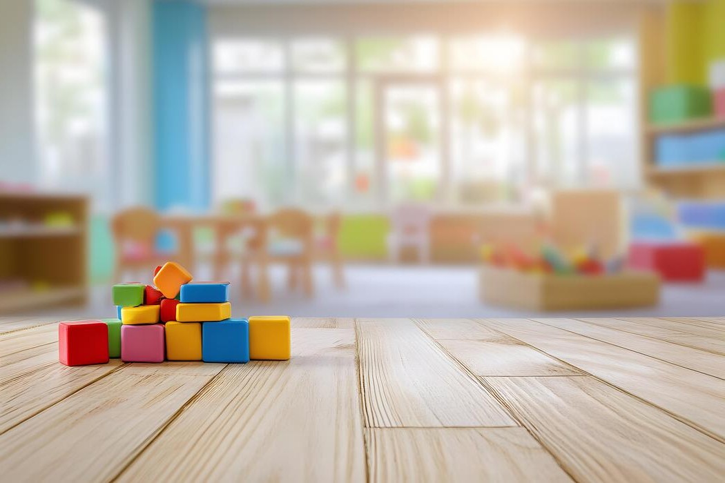 Children playing and learning together